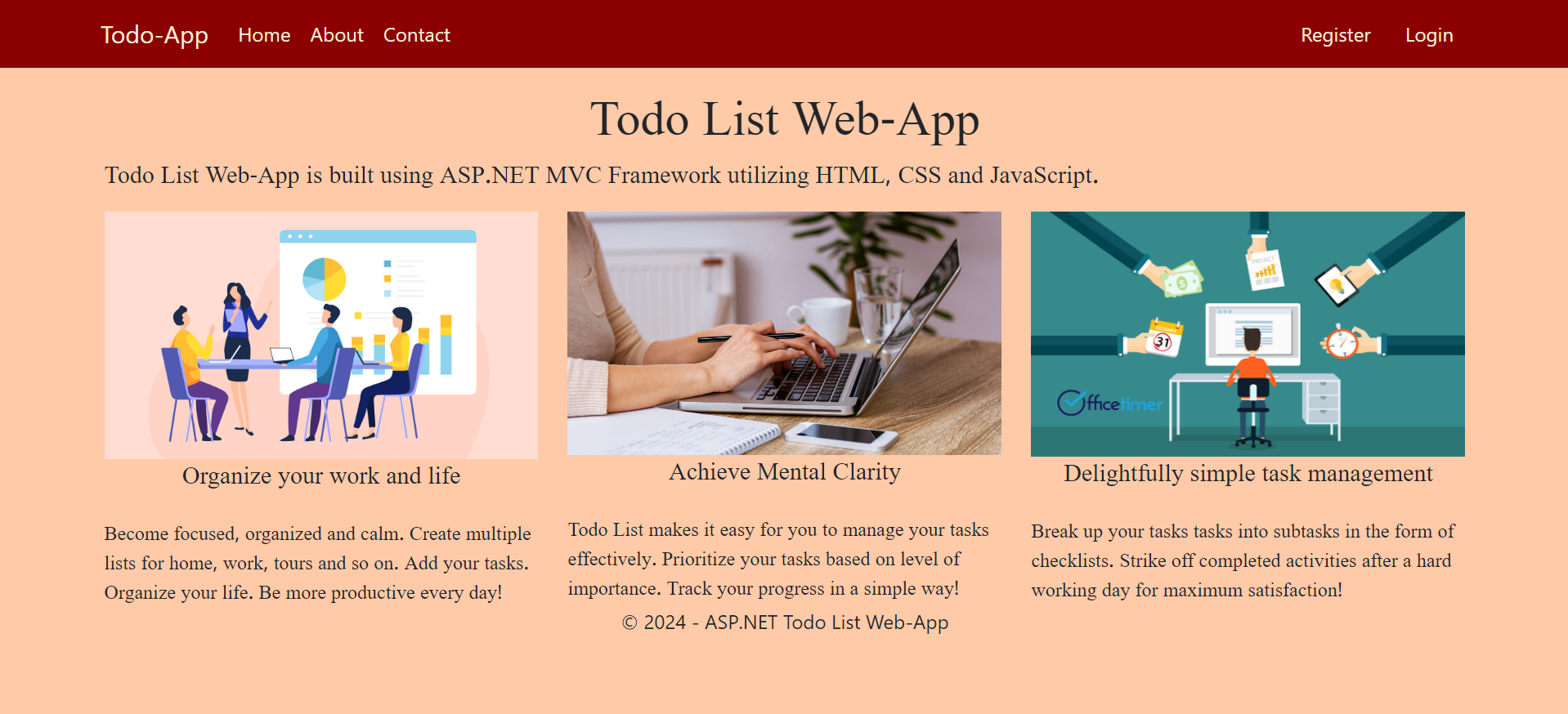 Todo List Web-App
